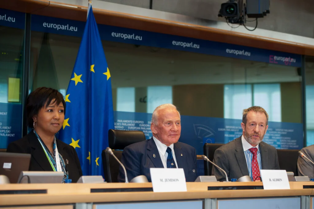 Dr. Mae Jemison, Founder of 100 Year Starship; Dr. Buzz Aldrin; Sean Kelly, MEP